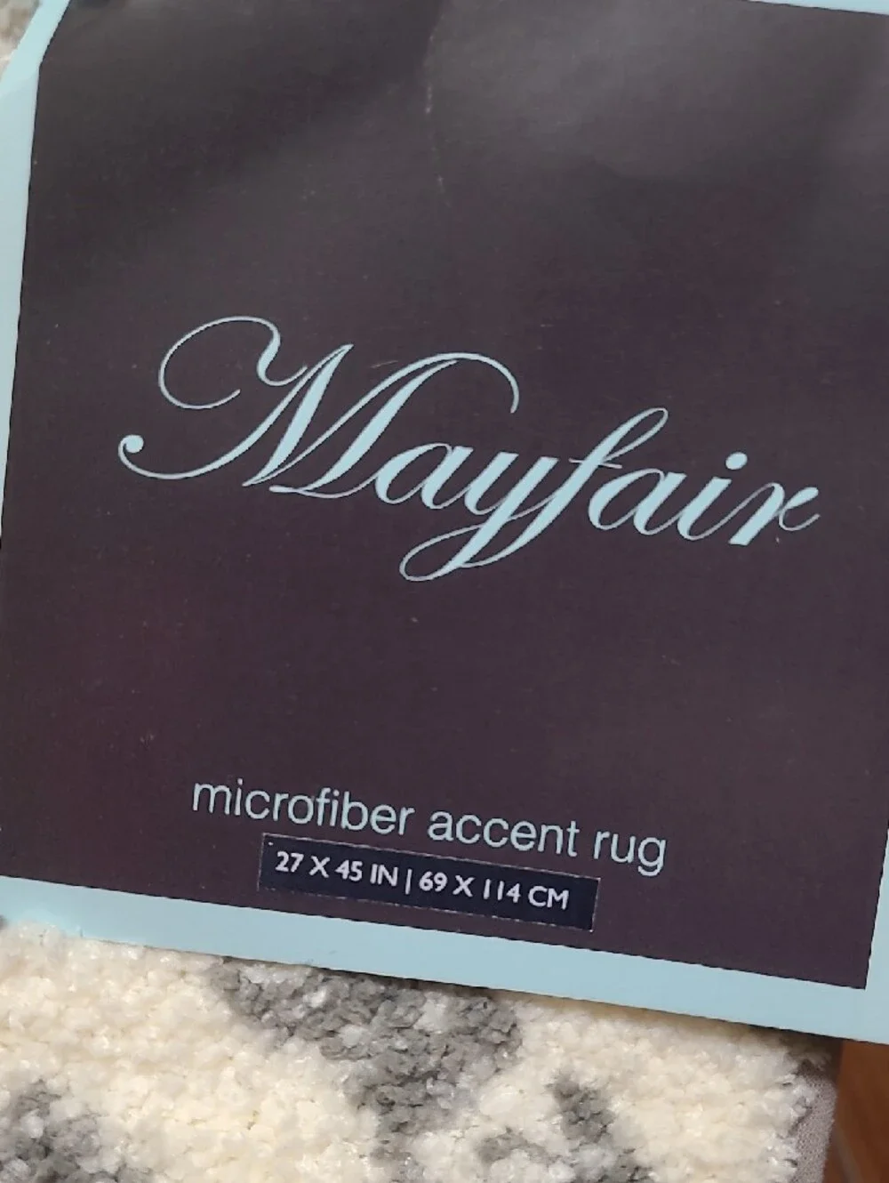 Diamond Fringe Bath Rug - Picture 3 of 7